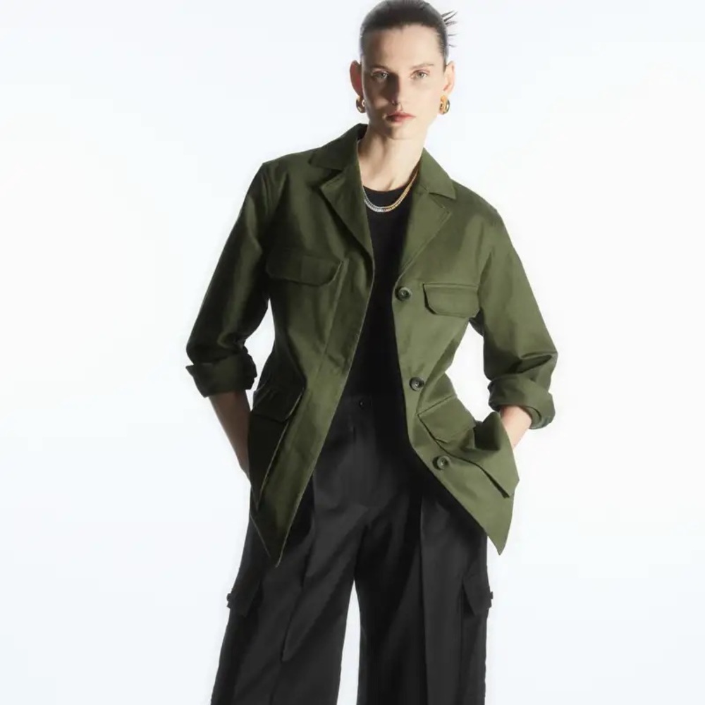 COS Twill Utility Jacket